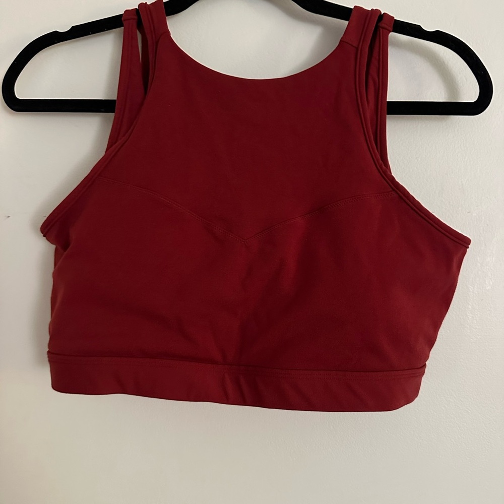Free People Red Sports Bra XL